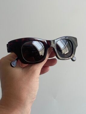 Vintage L.A. Eyeworks MOSE 143 Tortoise Sunglasses Made in Italy